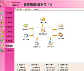 金商家T9服装软件 融合财务行业管理与ERP功能的创新服装行业解决方案